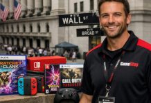 Azioni GameStop e trimestrale: previsioni. Cosa dicono le opzioni Wall Street e videogiochi con commesso GameStop