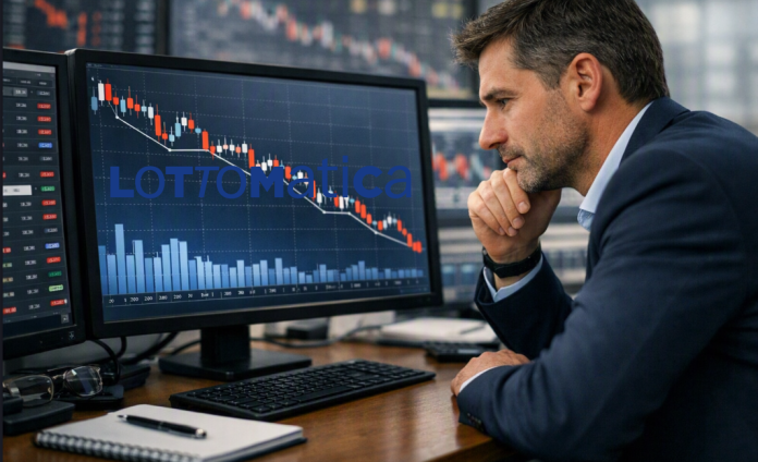 trader che analizza crollo