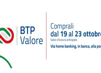 locandina MEF su nuovi BTP Valore