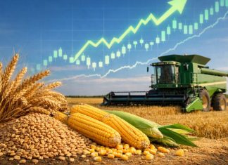 grano, mais e mietitrebbia