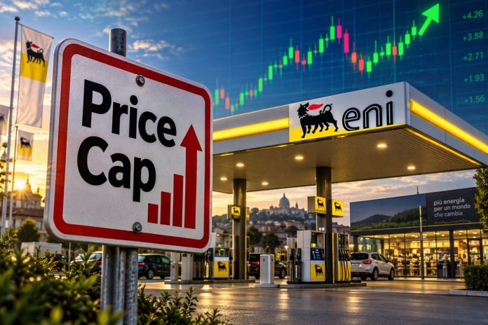 stazione servizio Eni e cartello price cap