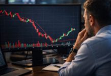 trader che analizza un rimbalzo