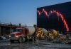 Azioni Buzzi scendono sul fondo: UBS adesso dice di vendere grafico a candele in ribasso e betoniere
