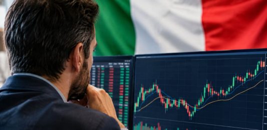 trader italiano in azione