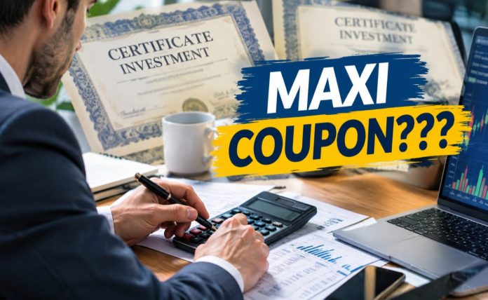 Calcoli maxi coupon investitore con certificates