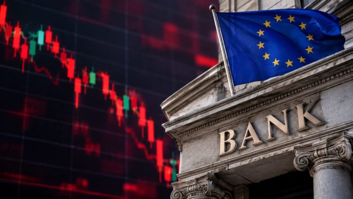 banche europee banche Europa in calo