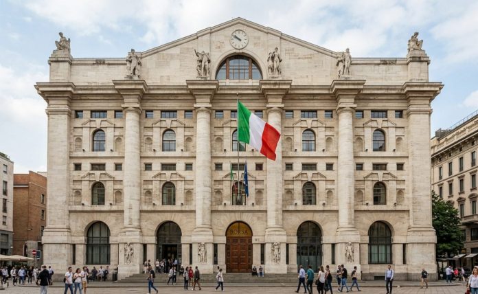 borsa milano facciata borsa Milano