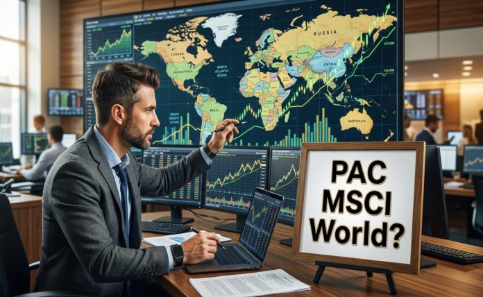 pac etf msci Trader che crea un PAC