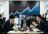 trader che analizzano rimbalzo